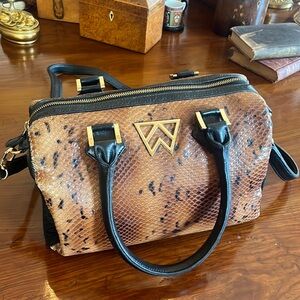 Kelly Wynne Authentic Snakeskin Purse